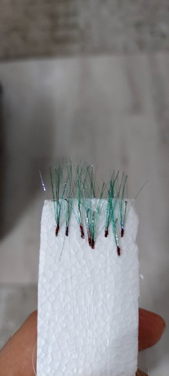 10'lu çimen yeşili çapari 10 adet - Görsel 3