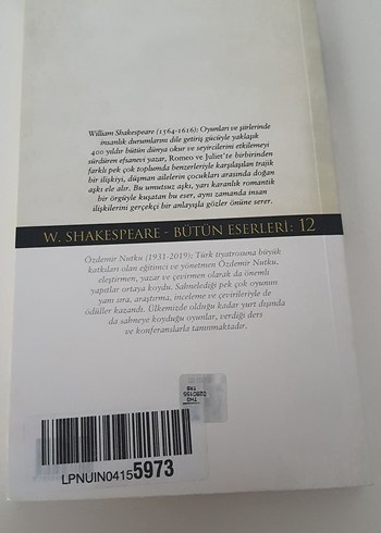 Romeo ve Juliet - William Shakespeare - Görsel 2