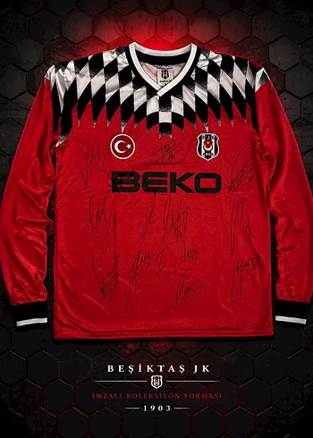 Adidas İmzali Besiktas Retro Forma