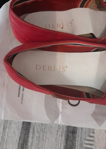 Kırmızı Deri Kadın Şort - Biker Stil - Görsel 6