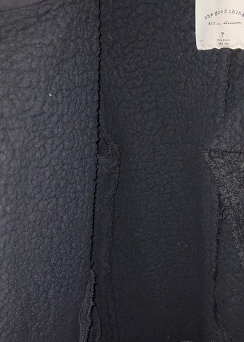 Düğmeli Gri Yün Çocuk Kabanı - Görsel 4