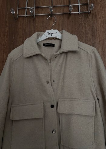 Lc wakiki kaşe ceket - Görsel 4