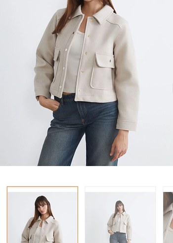 Lc wakiki kaşe ceket - Görsel 2