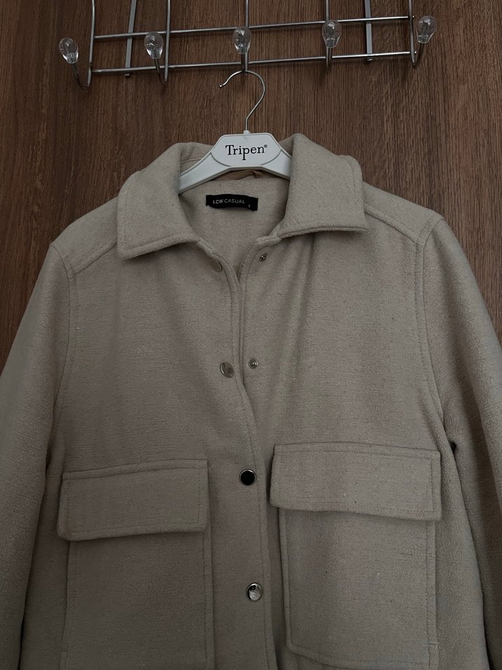 Lc wakiki kaşe ceket - Görsel 4