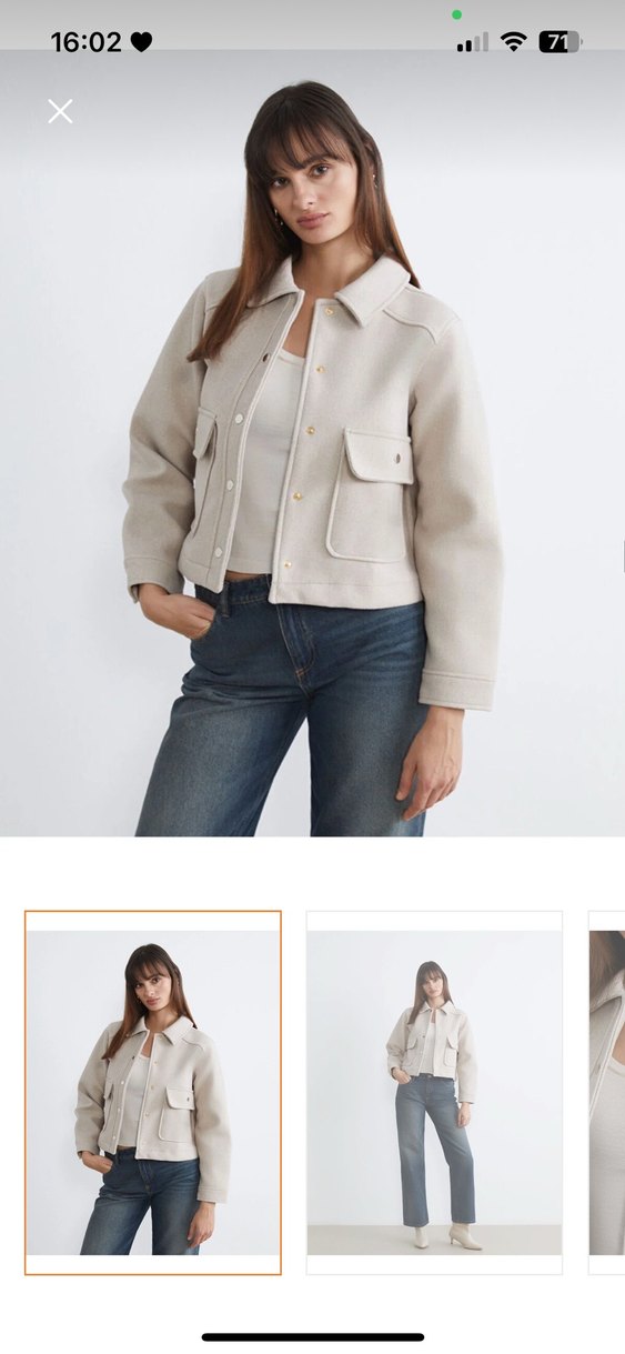 Lc wakiki kaşe ceket - Görsel 2