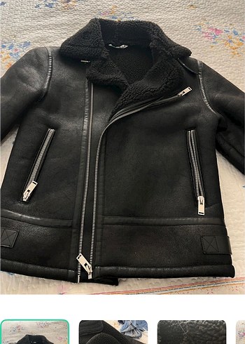 Zara İci Kurklu Mont
