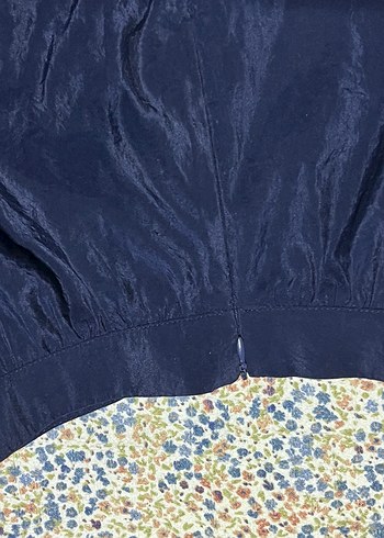 Touche Uzun Mavi Düğmeli Etek - Görsel 4