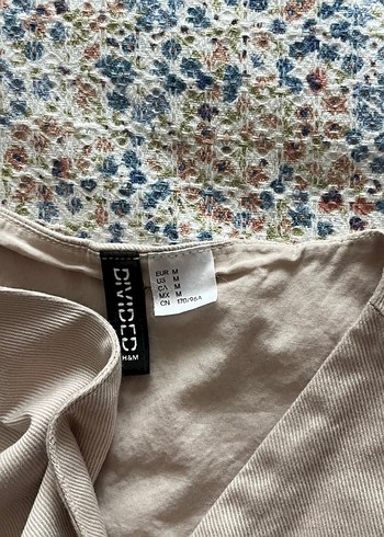 H&m Ekru düğmeli keten yelek - Görsel 2