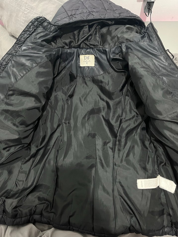 Lacivert Fermuarlı Kadın mont - Görsel 2