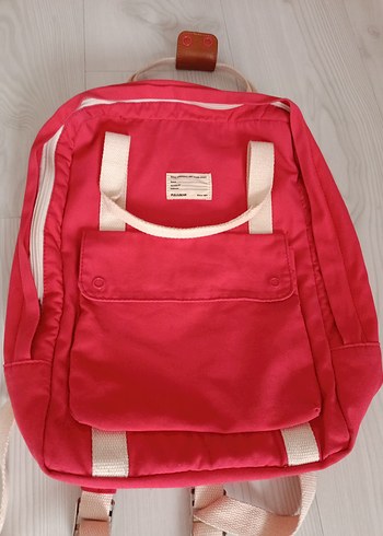 Beden pull and bear pembe sırt çantası