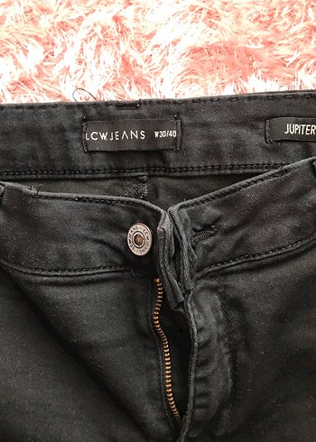 LC Waikiki Siyah Kadın Dar Kesim Jean