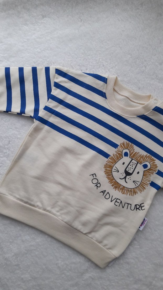 Aslan Desenli Erkek Bebek Takım - Görsel 5