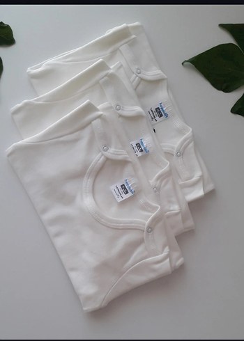 Unisex 3'lü Bebek Badisi/Zıbın - Görsel 5