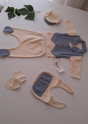 Erkek Bebek Yenidoğan Takımı - Görsel 7