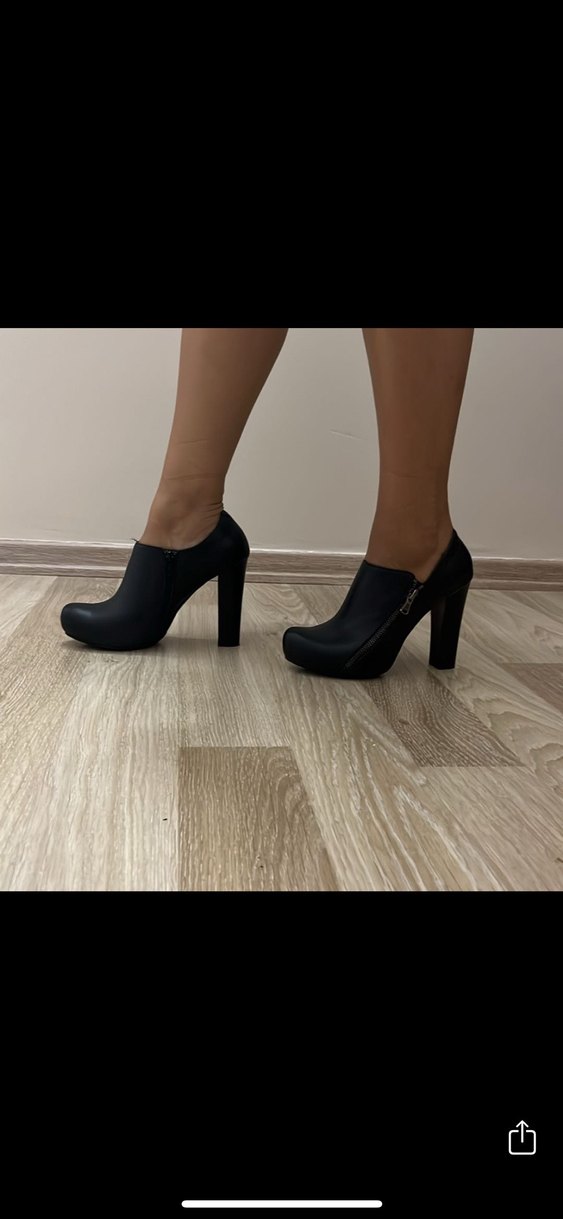 Siyah Bootie - Görsel 2