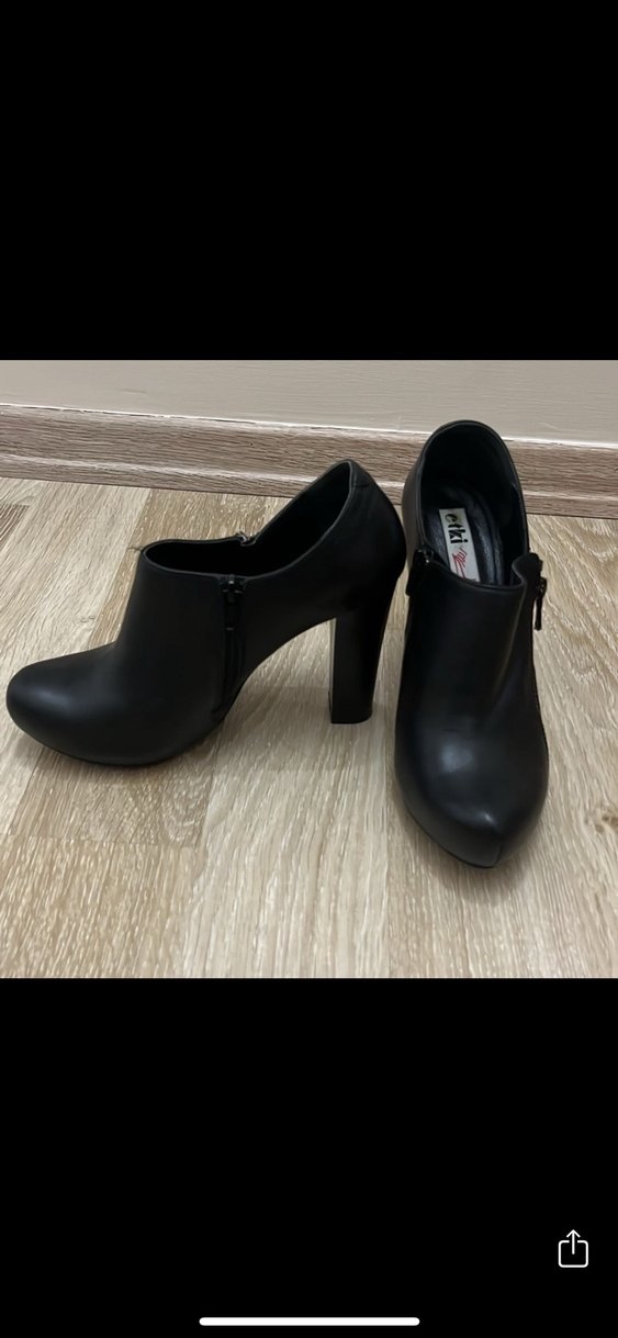 Siyah Bootie - Görsel 5