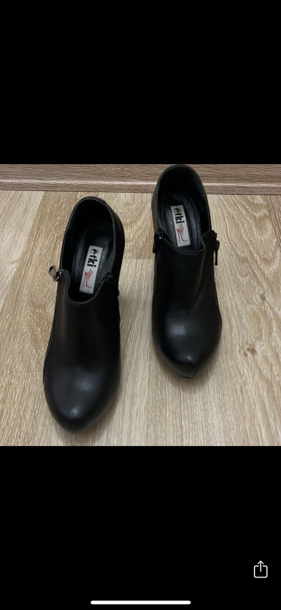 Siyah Bootie - Görsel 4