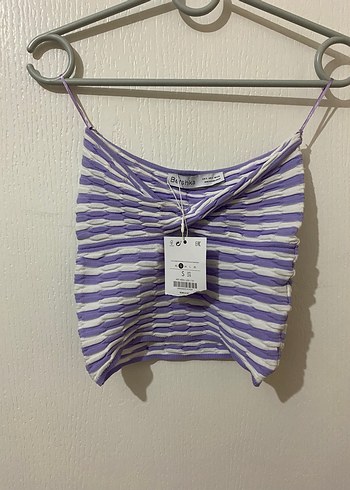 Bersha Straplez Crop Top