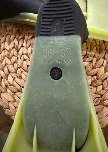 Erkek Sarı Deniz Ayakkabısı Velcro Bantlı 36/37 numara - Görsel 2