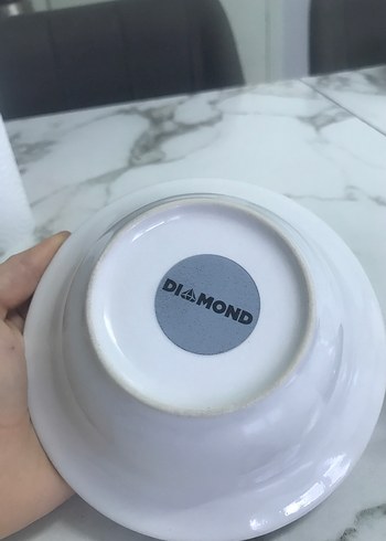 Gri Çiçek Desenli Beyaz Yemek Takımı - Görsel 5