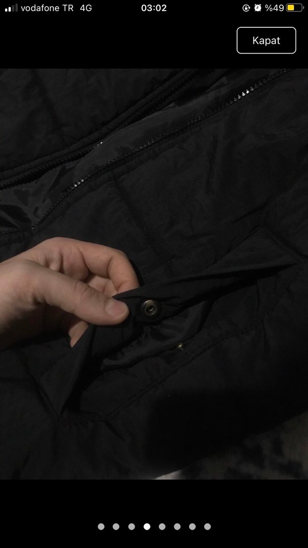 Siyah Kapüşonlu Fermuarlı Kadın Yelek - Görsel 4