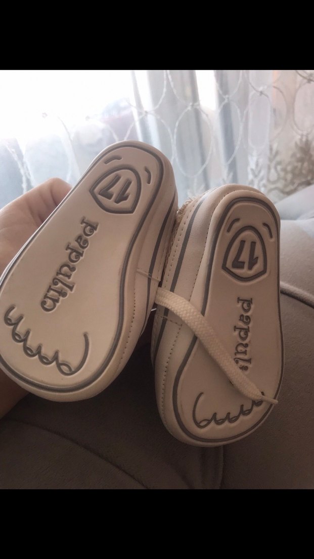 Beyaz Erkek Bebek İlk Adım Ayakkabısı - Görsel 2