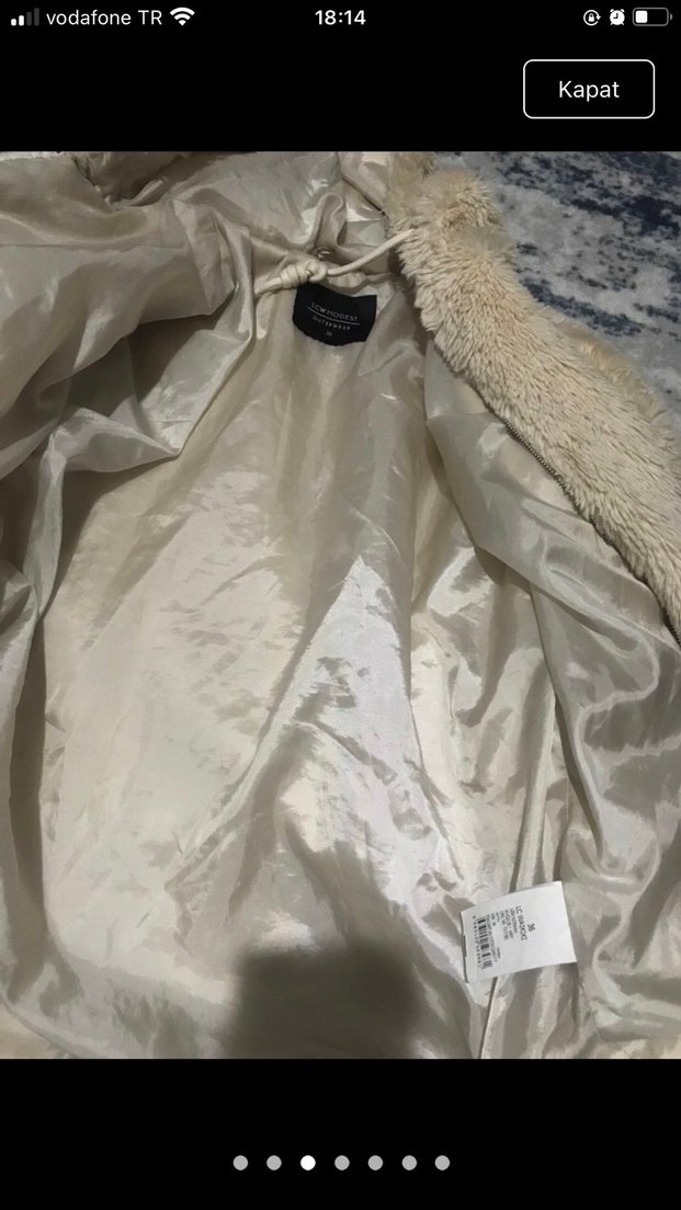 Peluş mont - Görsel 4