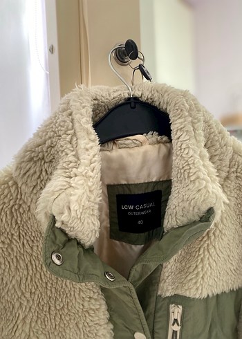 Kürklü Midi Street Wear Kadın Ceket - Görsel 3