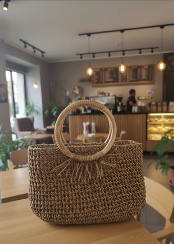 Örgü Bohem Kadın Çanta - Görsel 2