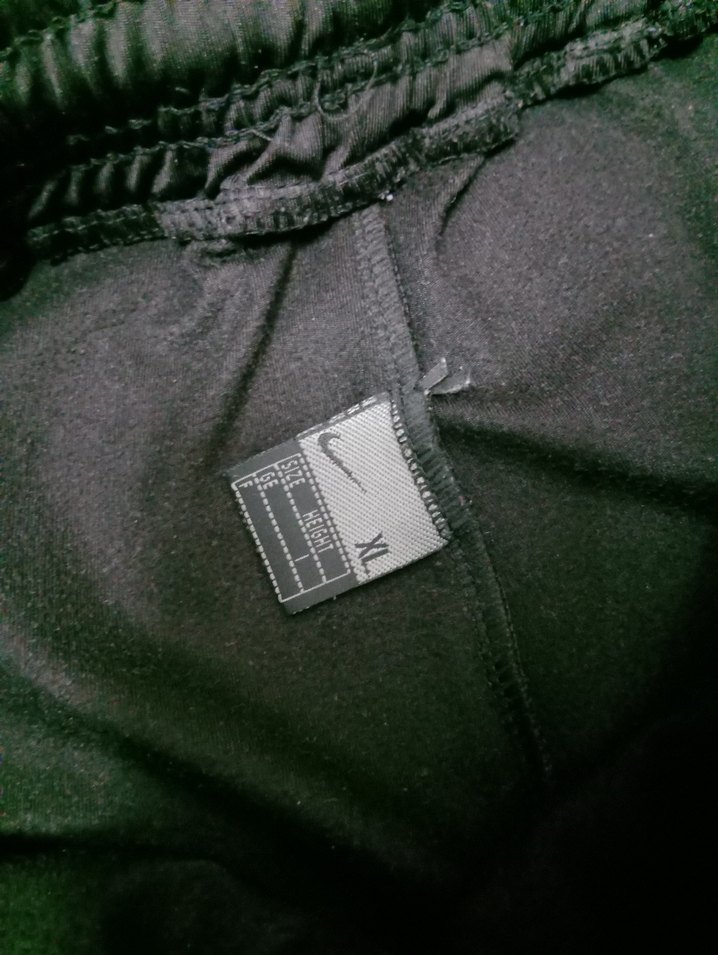 Nike Siyah Fermuarlı Erkek Eşofman Altı - Görsel 2