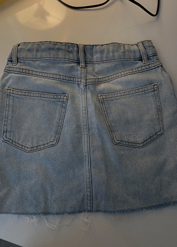 Mavi Denim çocuk Midi Etek