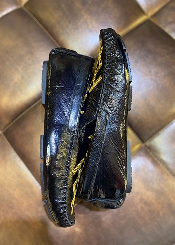 Siyah Yılan Desenli Tokalı Erkek Bot - Görsel 3