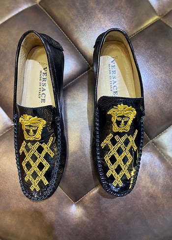 Siyah Yılan Desenli Tokalı Erkek Bot - Görsel 2