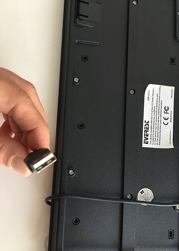 Kablolu Siyah Q Klavye - Görsel 5