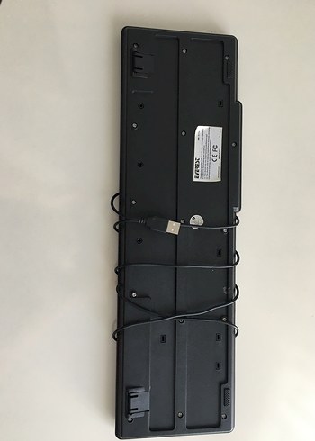 Kablolu Siyah Q Klavye - Görsel 3