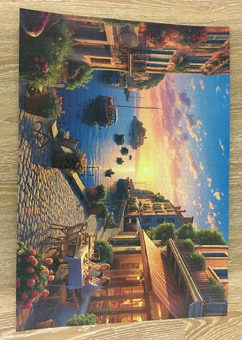 Renkli Manzara Temalı Puzzle 1500 parça - Görsel 3