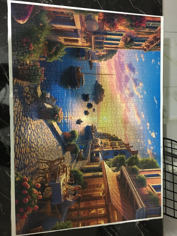 Renkli Manzara Temalı Puzzle 1500 parça - Görsel 2