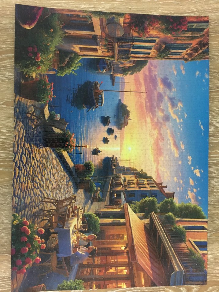 Renkli Manzara Temalı Puzzle 1500 parça - Görsel 5