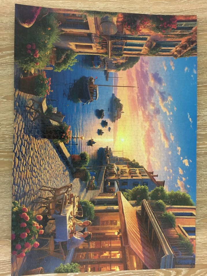 Renkli Manzara Temalı Puzzle 1500 parça - Görsel 4