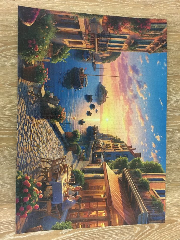 Renkli Manzara Temalı Puzzle 1500 parça - Görsel 3