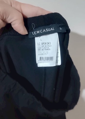 Siyah Kadın Penye spor  tayt - Görsel 3