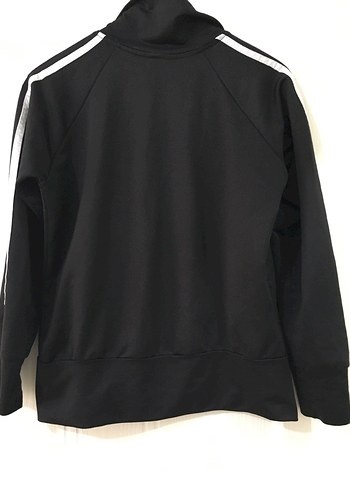 Siyah Adidas Fermuarlı Spor Ceket - Görsel 5