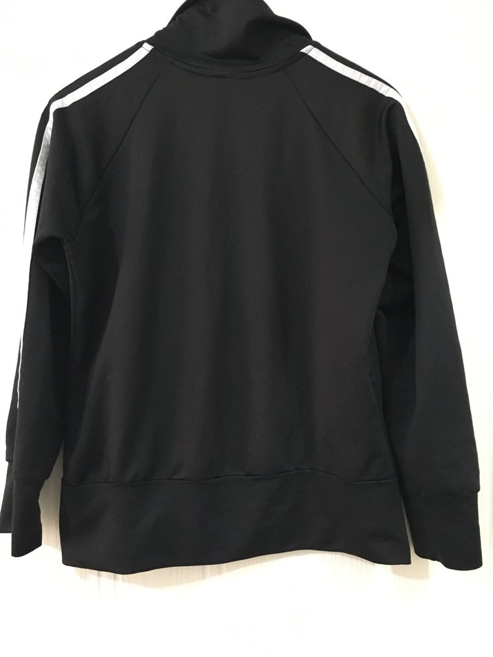 Siyah Adidas Fermuarlı Spor Ceket - Görsel 5