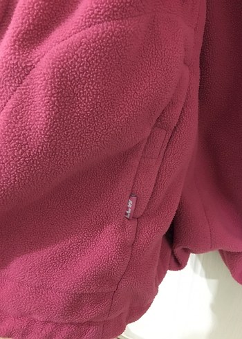 Pembe Kapüşonlu Fermuarlı Çift taraflı kadın mont - Görsel 8