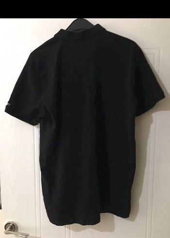 Siyah Erkek Polo yaka Tişört - Görsel 2