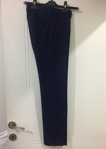 Lacivert Pilili Erkek Denim Pantolon - Görsel 5