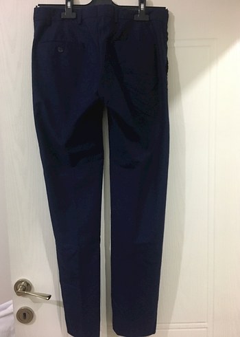 Lacivert Pilili Erkek Denim Pantolon - Görsel 3