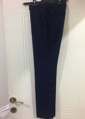 Lacivert Pilili Erkek Denim Pantolon - Görsel 6
