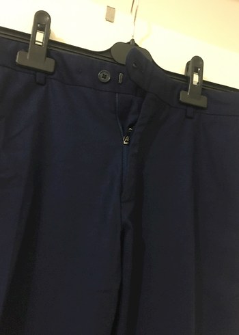 Lacivert Pilili Erkek Denim Pantolon - Görsel 2