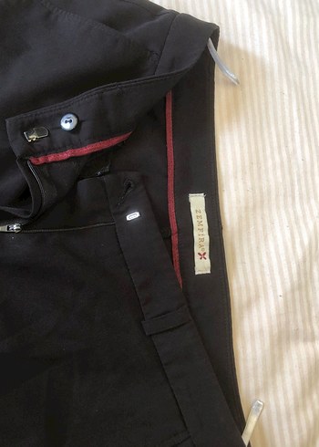 Siyah Kadın Kumaş Pantolon Regular Fit